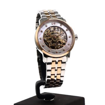 Catena - Skeleton Diamond Automatic Swiss Watch - CAD025-2BM