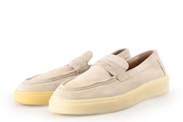 Manfield Loafers in maat 43 Beige, Kleding | Heren, Schoenen, Loafers, Manfield, Overige kleuren, Verzenden