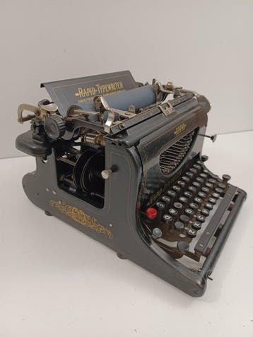Rapid No.10 - Machine à écrire - 1910-1920, Antiquités & Art