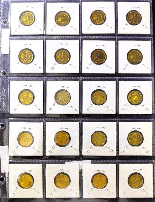 Koninkrijk Spanje. Juan Carlos I. (1975-1997)., Timbres & Monnaies, Monnaies | Europe | Monnaies non-euro
