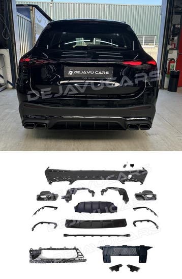 GLC63 AMG Look Diffuser voor Mercedes Benz GLC X254 SUV, Ophalen of Verzenden