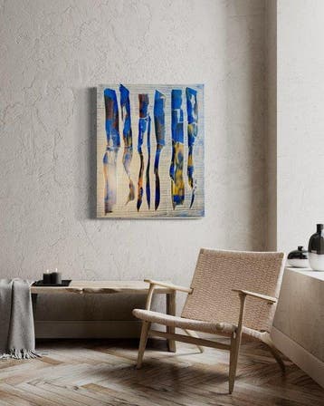 Ronan Martin - Scratching, Antiquités & Art, Art | Peinture | Moderne