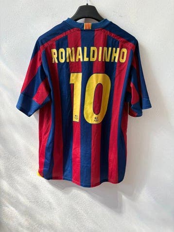 FC Barcelona - Spaanse voetbal competitie - Ronaldinho -