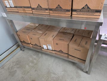 RVS werktafel