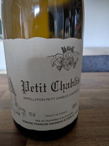 2018 Domaine François Raveneau Petit Chablis - Bourgogne - 1