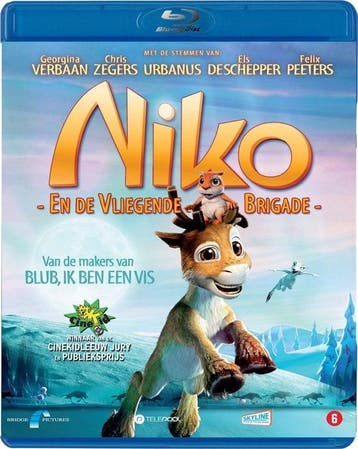 Niko en de vliegende brigade (blu-ray tweedehands film), Ophalen of Verzenden, Nieuw in verpakking