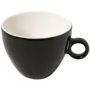 Cappuccinokopjes | APPLE | Porselein | Zwart | 24cl | 12, Zakelijke goederen, Verzenden, Nieuw in verpakking