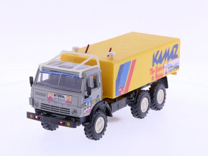 Schaal 1:43  Elecon AREK 53213 KAMAZ 4310 Rally Objectif..., Hobby en Vrije tijd, Modelauto's | 1:43, Zo goed als nieuw, Ophalen of Verzenden