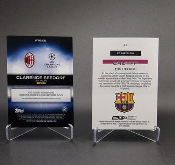 Topps Topps Chrome Road To Glory Johan Cruyff, Clarence, Verzamelen, Nieuw