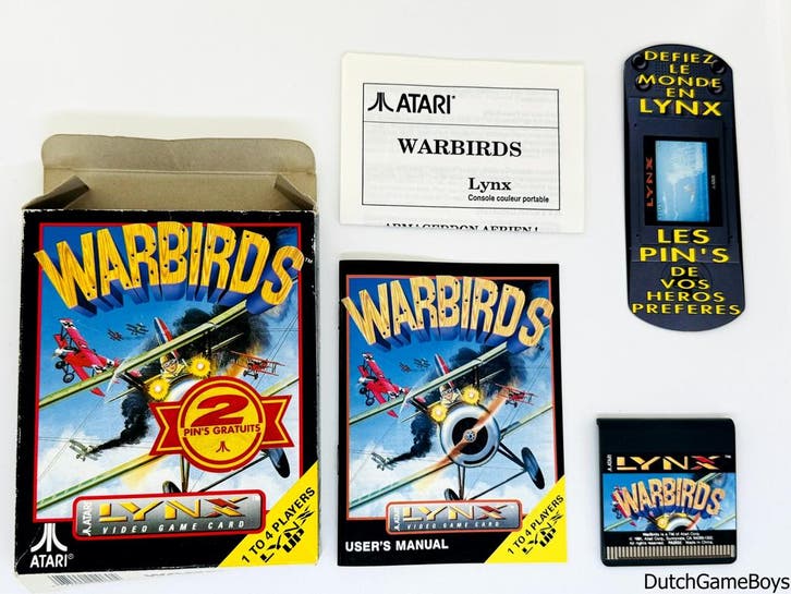 Atari Lynx - Warbirds, Consoles de jeu & Jeux vidéo, Consoles de jeu | Atari, Envoi
