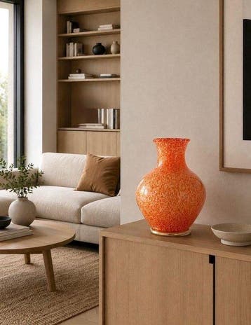 MIMU interior - Tafellamp - Oranje-druppellamp - Vetro