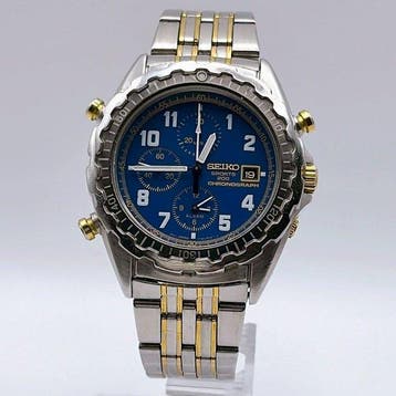 Seiko - Sports 200 Chronograph - Sans prix de réserve -
