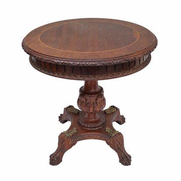 Table dappoint - Bois, Bronze
