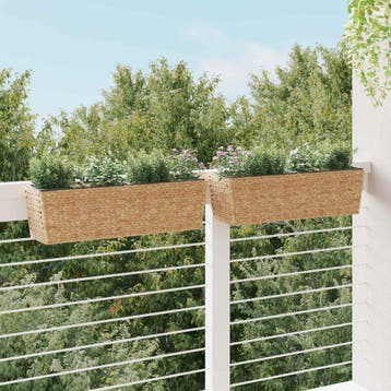 vidaXL Plantenbakken 2 st waterhyacint, Verzenden, Nieuw