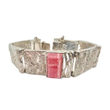 Zonder minimumprijs - Armband Zilver - Brutalistisch, Nieuw