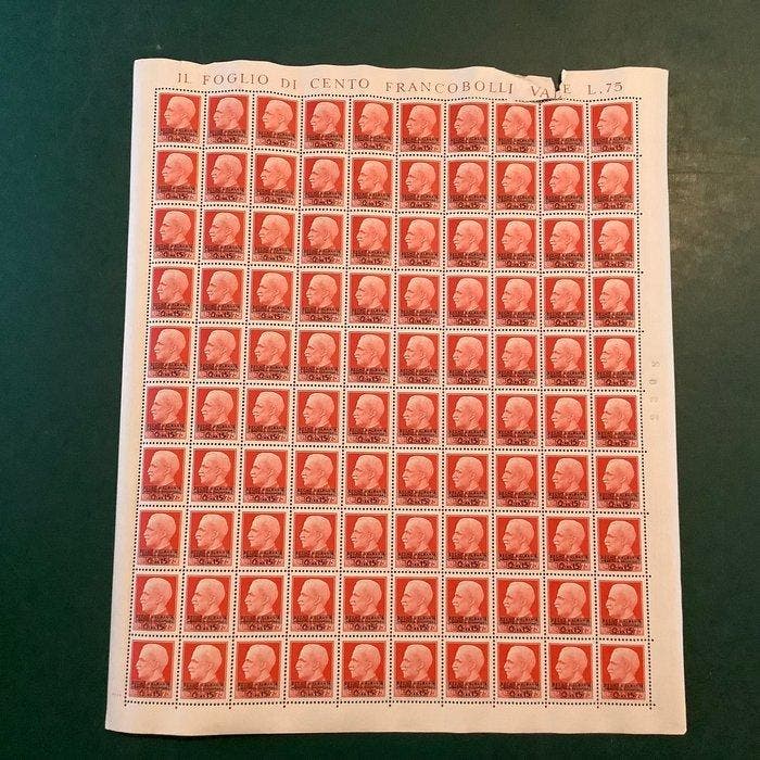 Albanië 1940 - Itzliaanse bezetting van Albanië: 15Q op 75, Timbres & Monnaies, Timbres | Europe | Italie