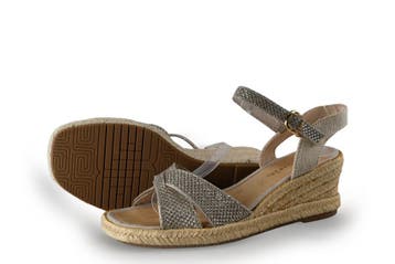 Tamaris Sandalen in maat 37 Goud, Verzenden, Sandalen of Muiltjes