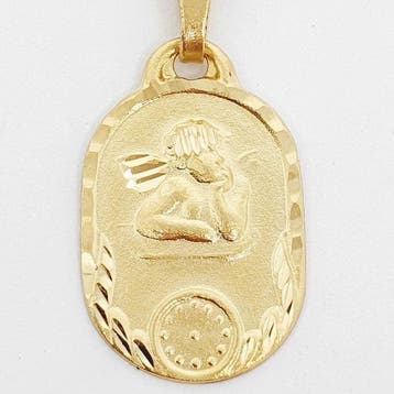 Ketting met hanger - 18 karaat Geel goud