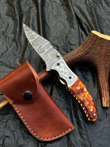 Keukenmes - Keukenmes, op maat gemaakt handgemaakt, Antiek en Kunst