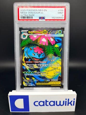 Pokémon - 1 Graded card - Mega Venusaur ex [UR] 155/132 PSA, Nieuw