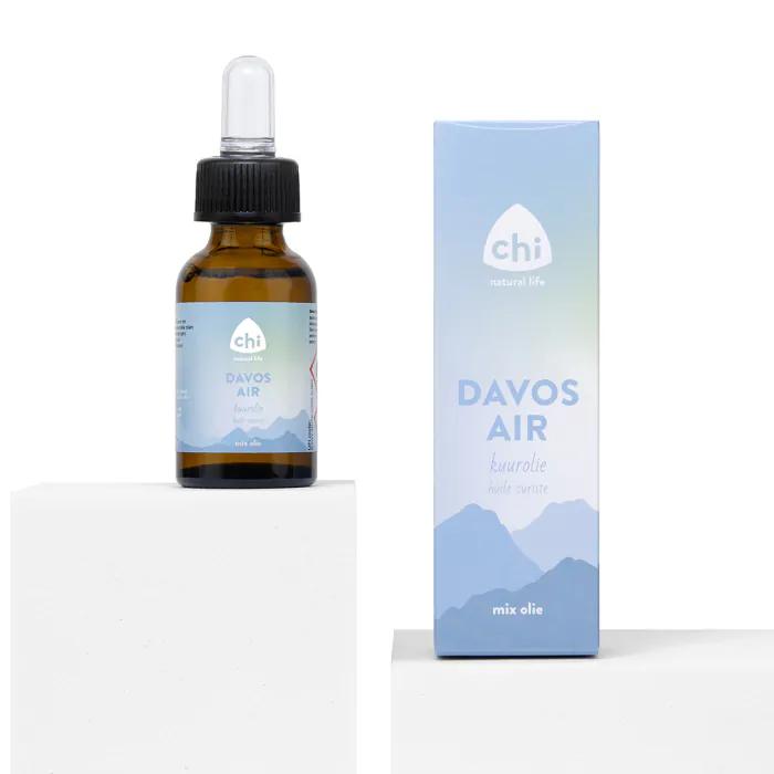 Davos Air Kuurolie 30 ml voor Luchtzuivering - Chi Natural, Sports & Fitness, Produits de santé, Wellness & Bien-être, Enlèvement ou Envoi
