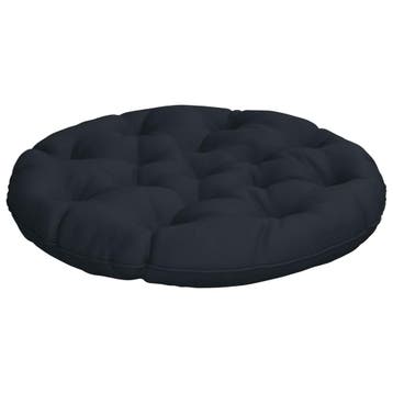 vidaXL Hangstoel Kussen VIANEN 100% Polyester Donkerblauw Ø, Huis en Inrichting, Verzenden, Nieuw