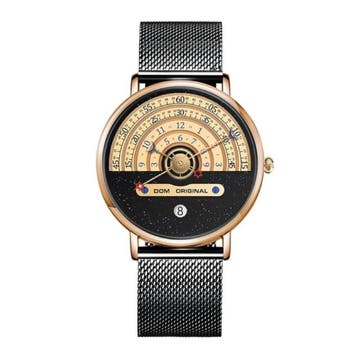 Night and Day Horloge - Anoloog Luxe Uurwerk voor Mannen en, Verzenden, Nieuw, Dom Original