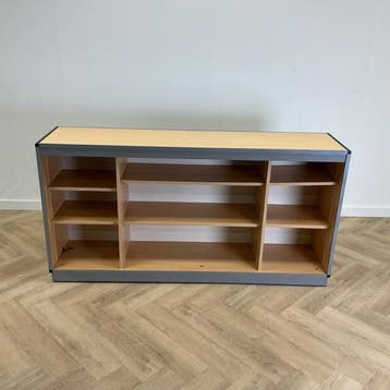 Galvanitas verrijdbare schoolkast vv 6 legborden (hxbxd)