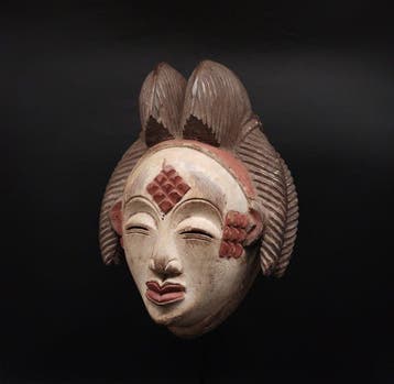 Subliem - masker - Punu - Gabon (Zonder minimumprijs)