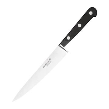 Fileermes | RVS | Zwart | Lengte 275mm Deglon Sabatier, Verzenden, Nieuw in verpakking