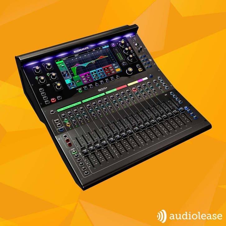 Allen & Heath SQ-5+ Digitale Mixer Leasen, Muziek en Instrumenten, Mengpanelen, Nieuw, Microfooningang, 20 kanalen of meer, Verzenden