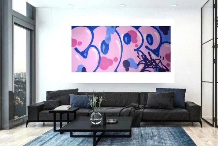 Cope2 (1968) - Iconic Bubble, Antiquités & Art, Art | Peinture | Moderne