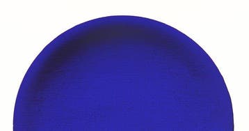 Yves Klein (1928-1962) - Disque Bleu