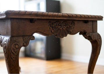 Eettafel - Eik - Louis XV-stijl