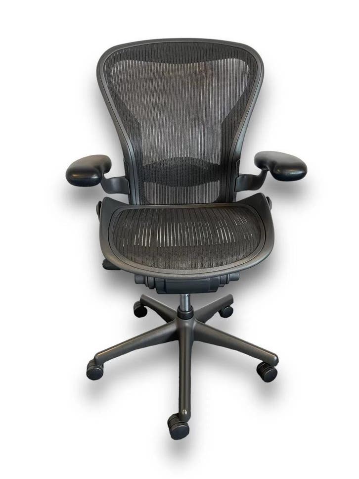 Herman Miller Aeron Bureaustoel, Huis en Inrichting, Bureaustoelen, Bureaustoel, Overige kleuren, Zo goed als nieuw, Ergonomisch