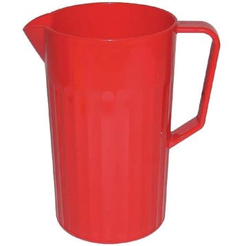 Schenkkan | KRISTALLON | Kunststof | Rood | 1.4L | 190(h)mm, Verzenden, Nieuw in verpakking
