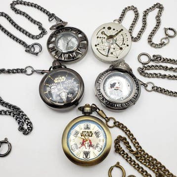 Star Wars - Millennium Falcon Pocket Watch — Character Dial, Verzamelen, Nieuw