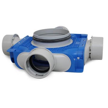Vent-Axia Uniflexplus + instortverdeler 4x, Verzenden, Nieuw