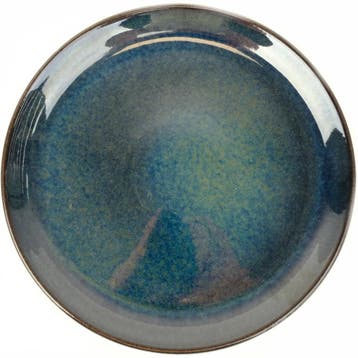 Borden | PRATO DARKBLUE | Keramiek | Donkerblauw | 12 Stuks, Verzenden