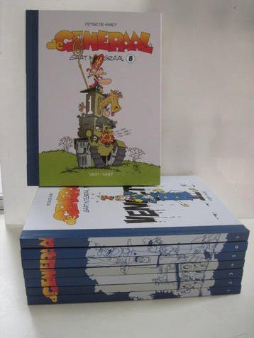 De Generaal 1 t/m 8 - Complete reeks HC Integraal - 8 Album