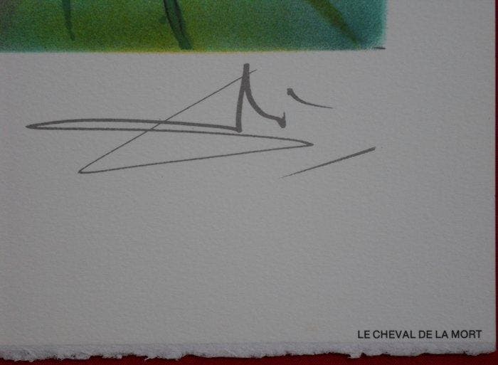 Salvador Dali (1904-1989) - Le cheval de la mort, Antiek en Kunst, Antiek | Overige Antiek