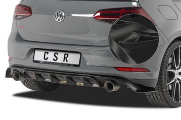 Achterskirt voor VW Golf 7 TCR HA232-G, Verzenden, Nieuw