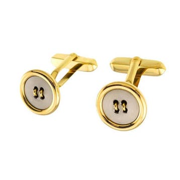Bvlgari - Manchetknopen - 18 karaat Geel goud