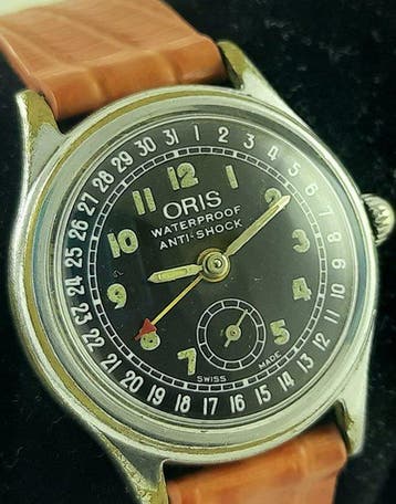 Oris - Waterproof Anti-Shock Mechanical Pointer Date -