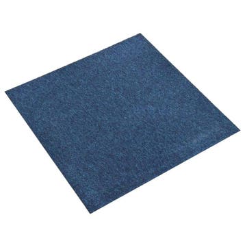 vidaXL Tapijt 20 st Donkerblauw 50 x 50 cm 100%, Verzenden, Nieuw