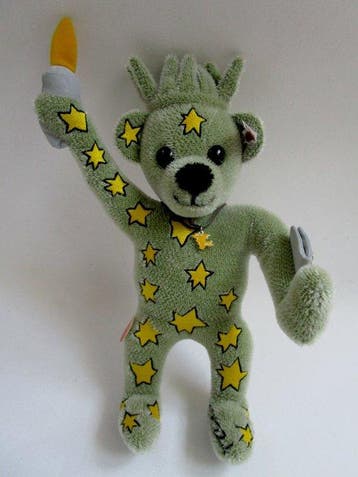 Steiff - Ours en peluche James Rizzi / Libby Bear 2001 / AP-