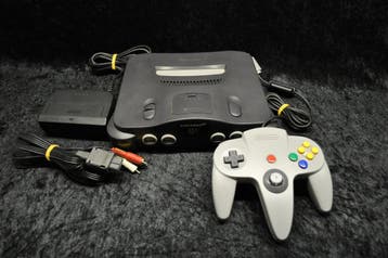 Nintendo 64 (N64) Console Set met 1 controller Grijs, Verzenden