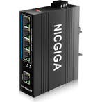 Nicgiga - 5 poorten 4x10/100/1000Mbps / up 1x1000MbpsRJ45), Doe-het-zelf en Bouw, Verzenden, Nieuw