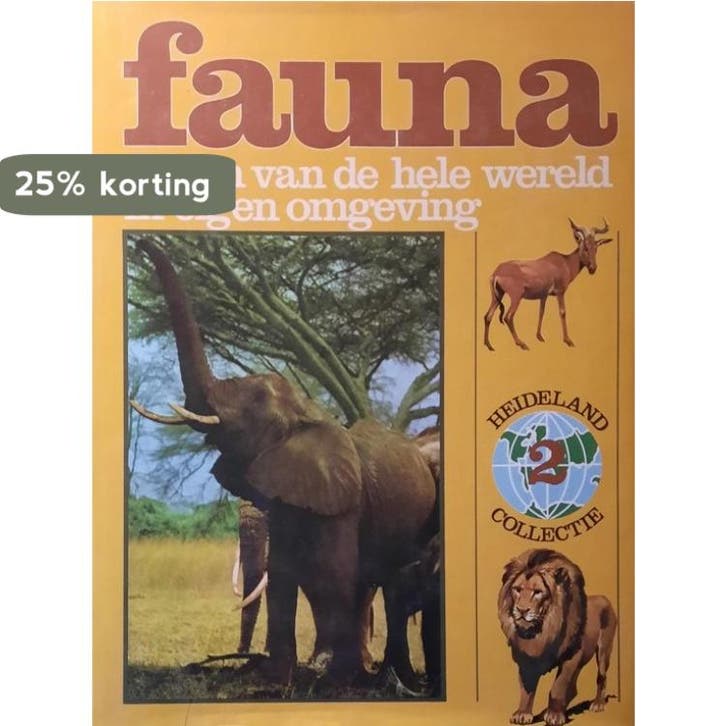 Fauna: dieren van de hele wereld in eigen omgeving - deel 2, Boeken, Overige Boeken, Gelezen, Verzenden