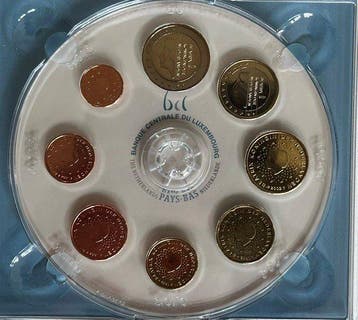 Europa. Series 1 Cent - 2 Euro 2002 (5 sets) (Zonder